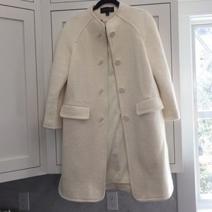Ann Taylor White Lightweight Jacket